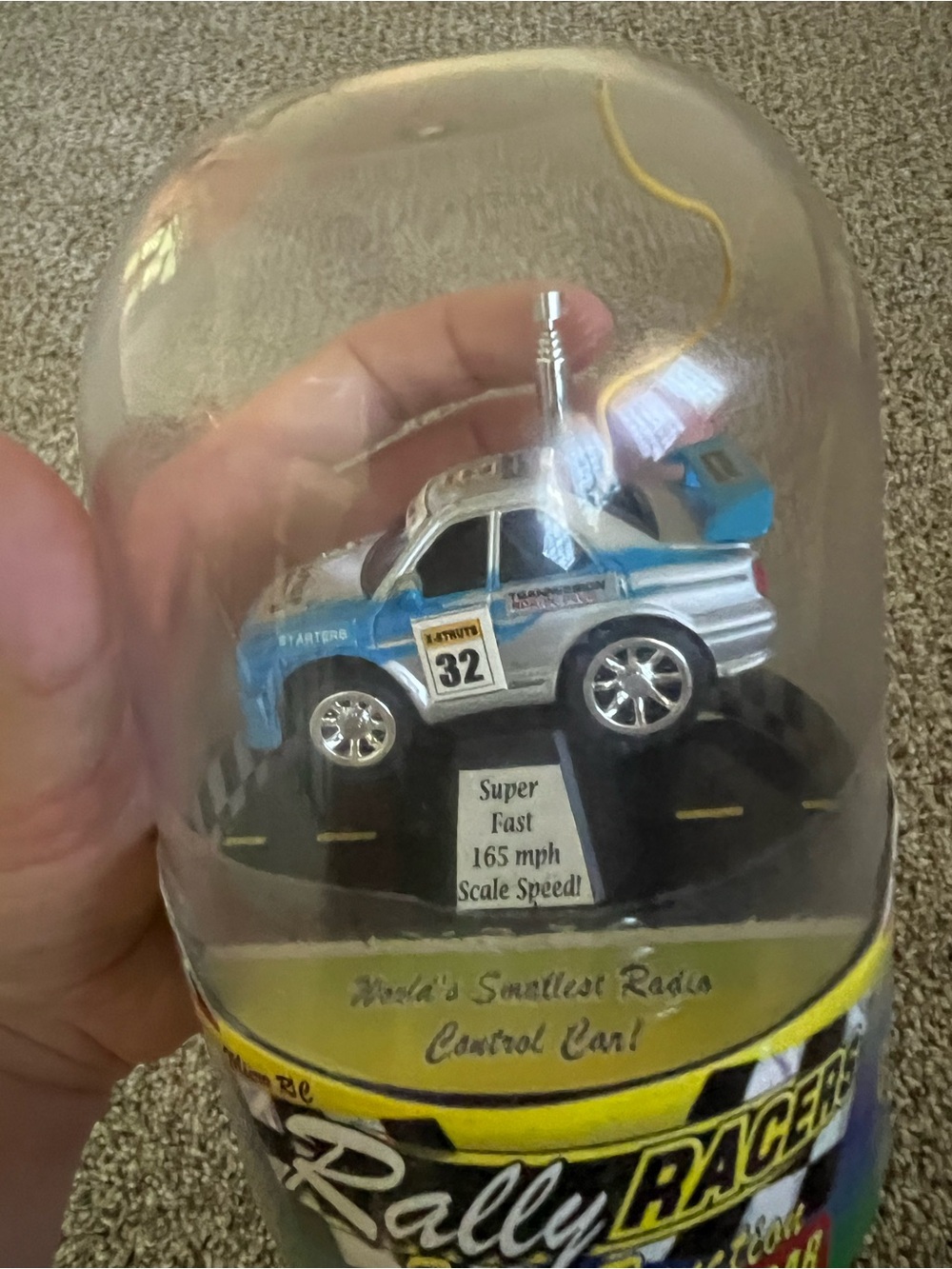 Rally Racers Full Function Radio Control Car - Blue/White - Picture 2 of 3
